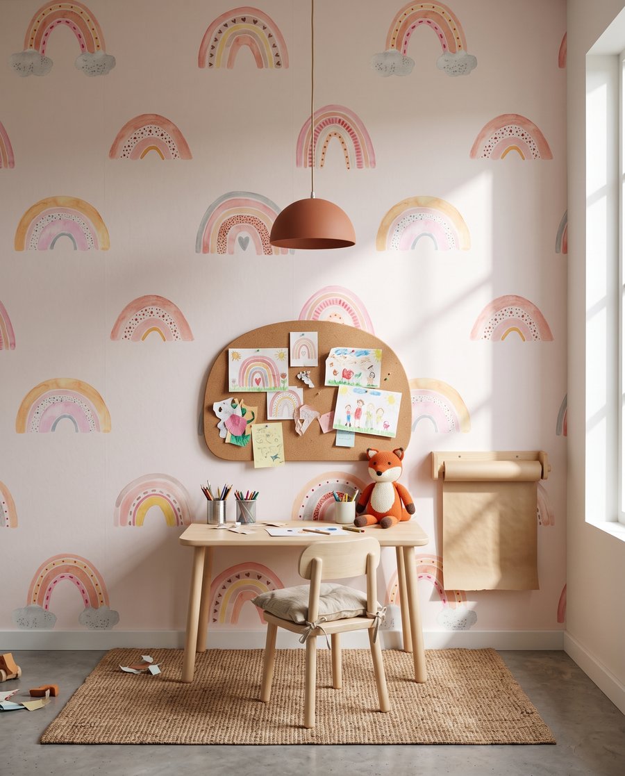Little Rainbows in an interior