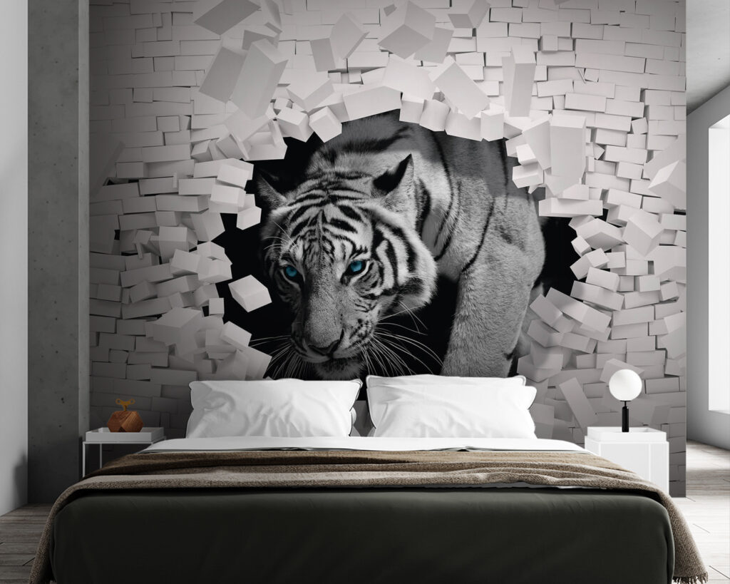 Tiger Through the Wall — interior 2