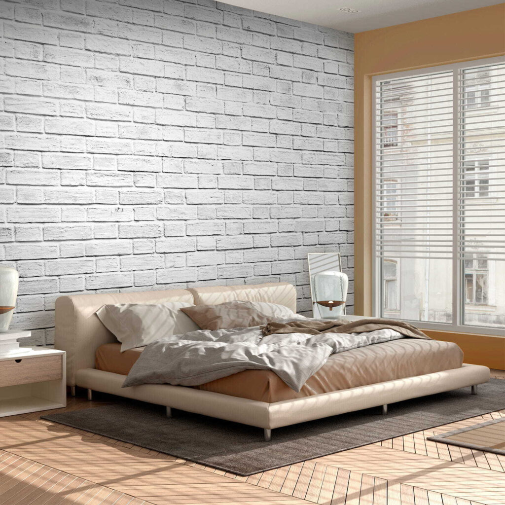 Whitewashed Brick — interior 2