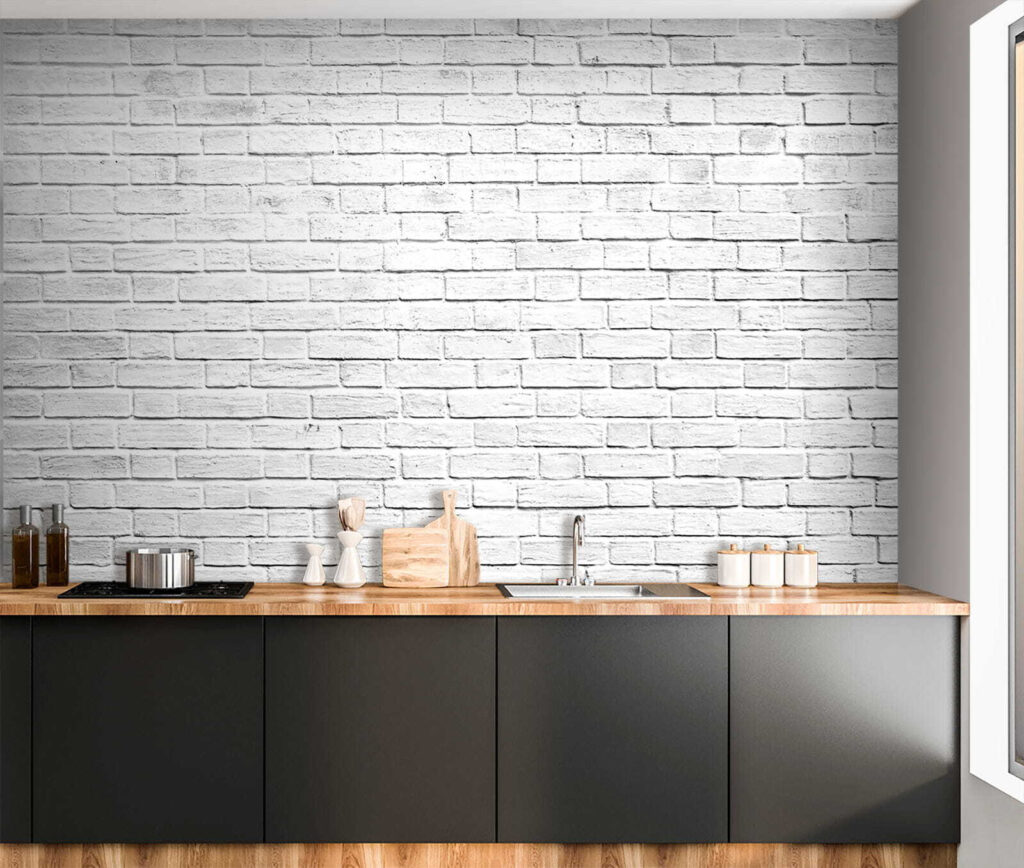 Whitewashed Brick — interior 4