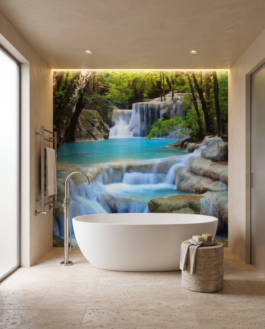 Woodland Cascades in an interior