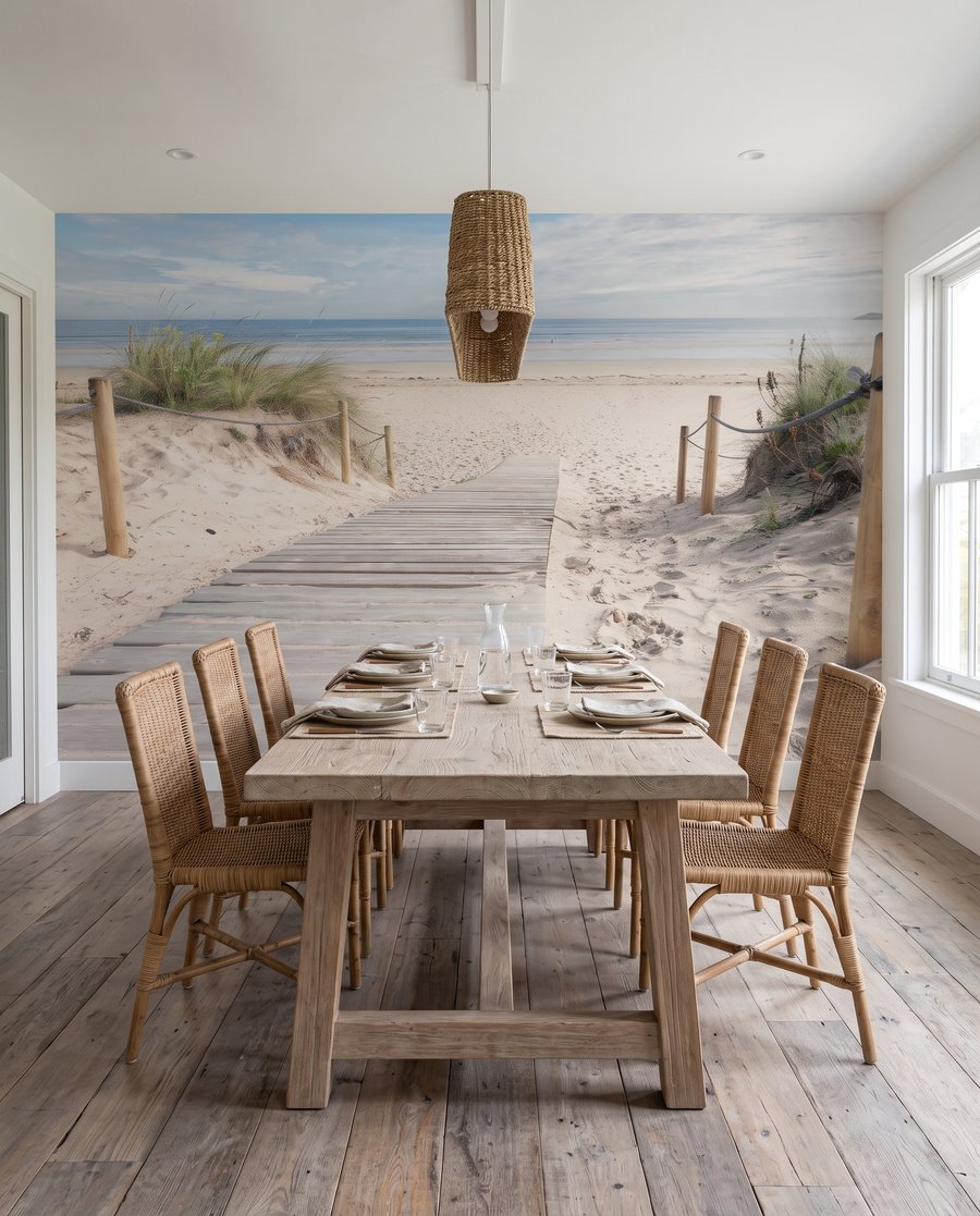 Path to the Sea in an interior
