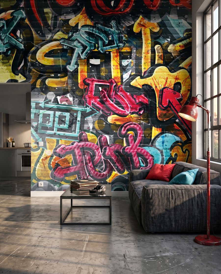 Graffiti Wall — interior 5