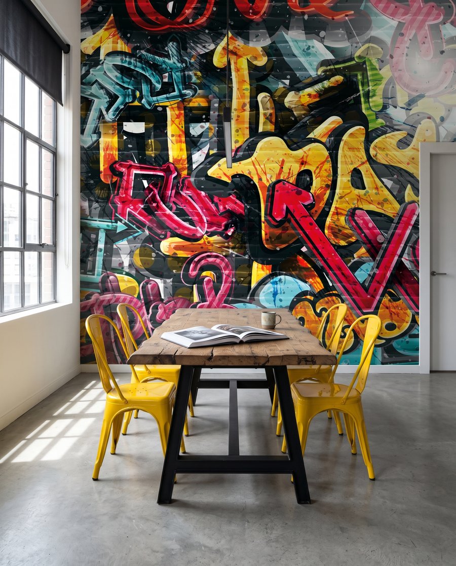 Graffiti Wall — interior 4