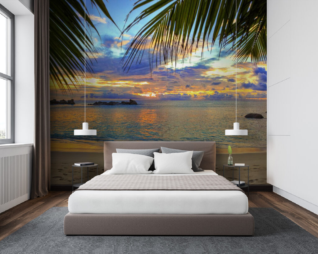 Sunset Under Palms — interior 3