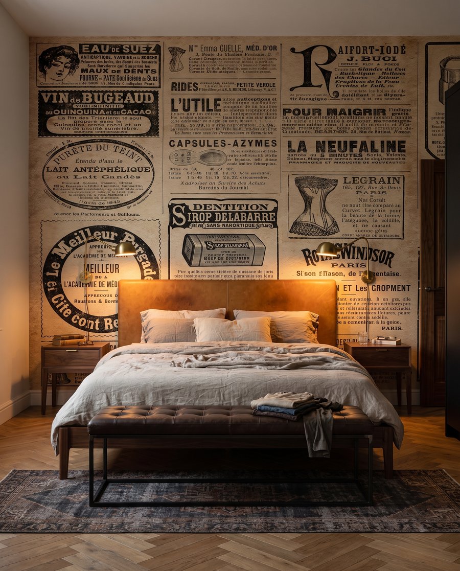 Vintage Newsprint — interior 3