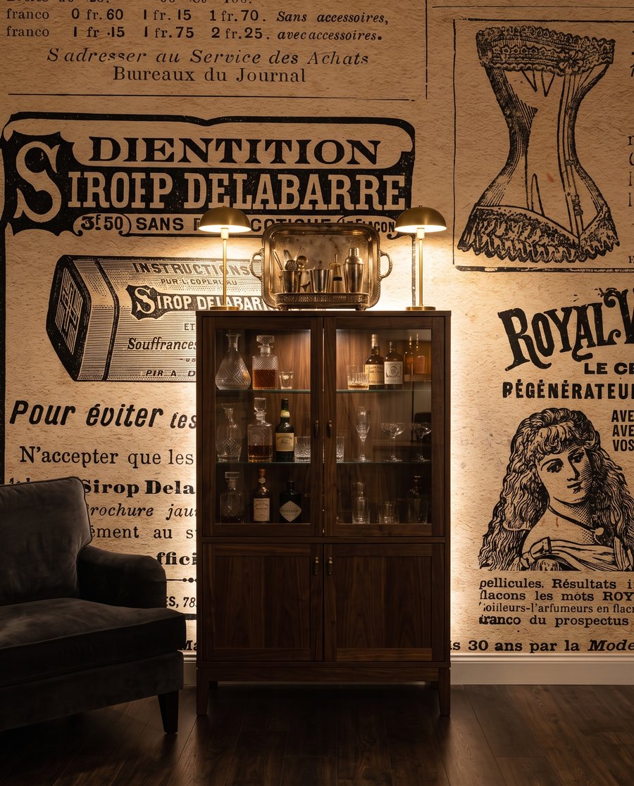 Vintage Newsprint — interior 2