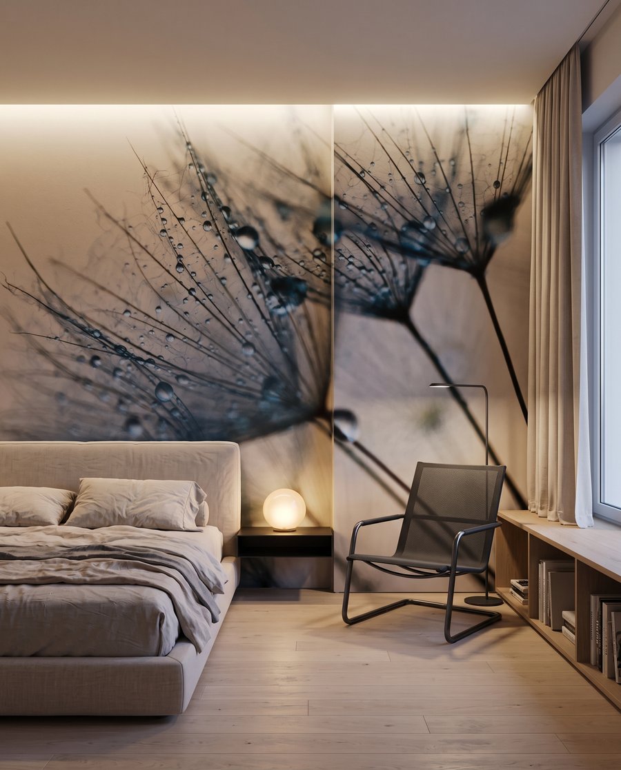 Dew on Dandelions — interior 1