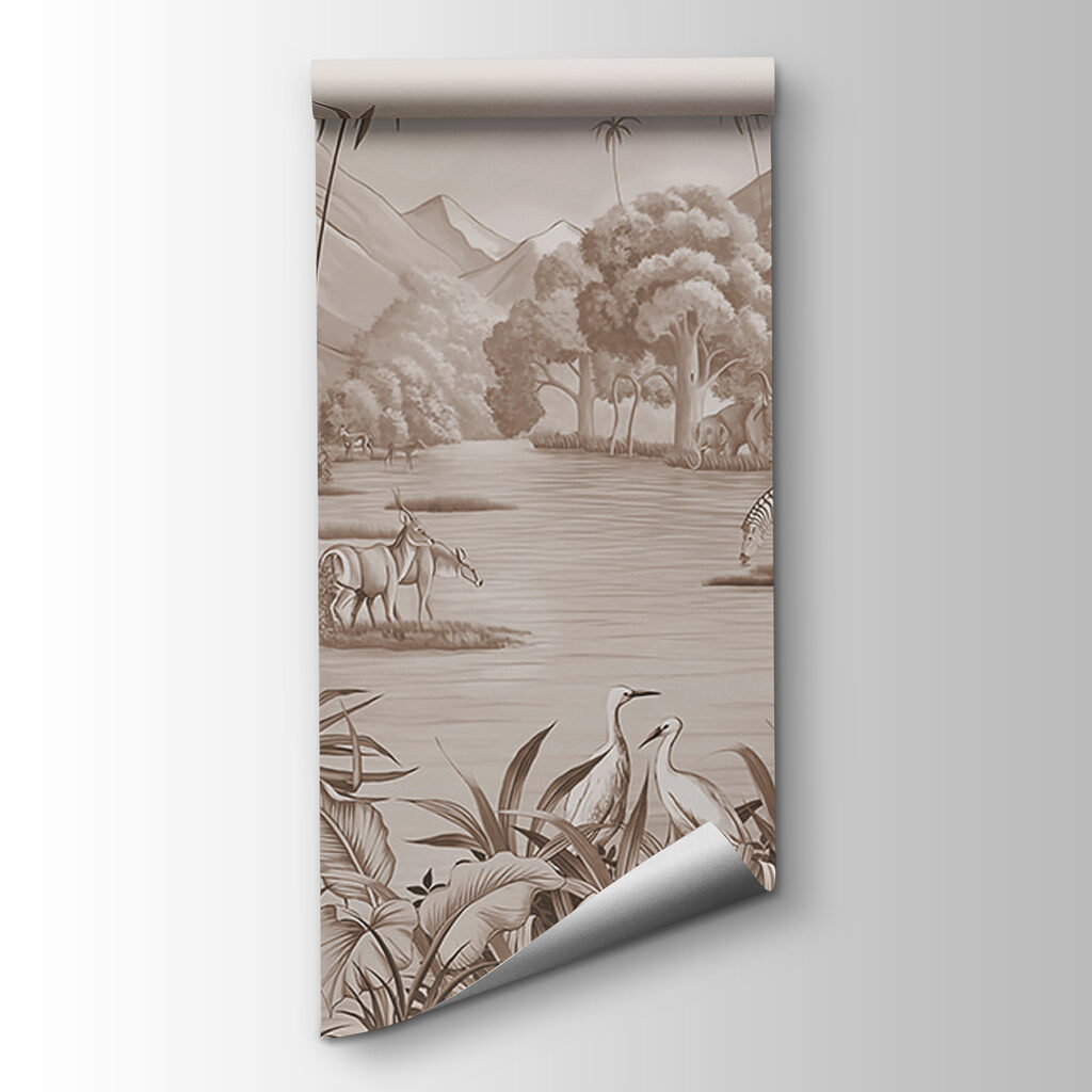 River Safari Etching — product view