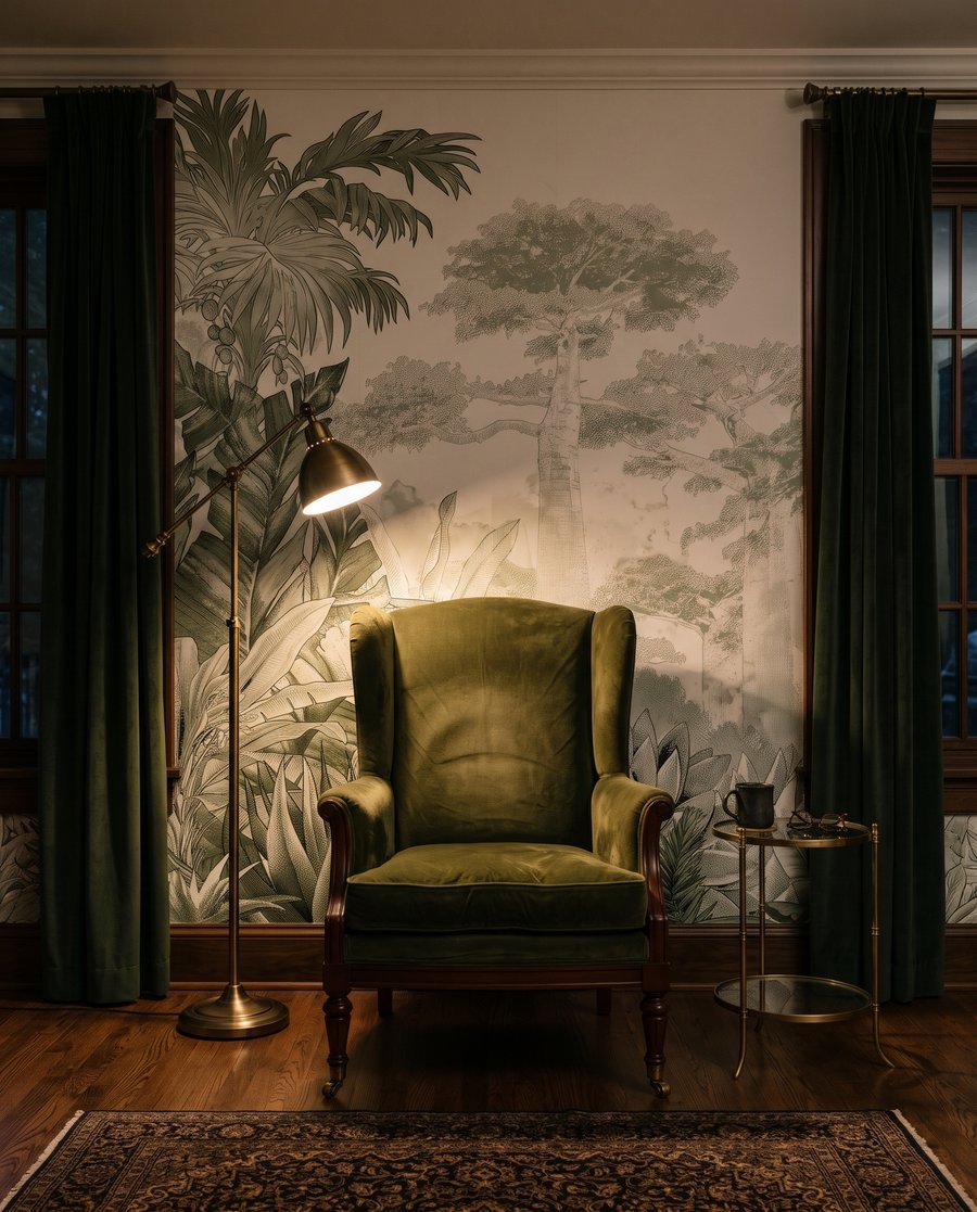 Palm Etching — interior 5