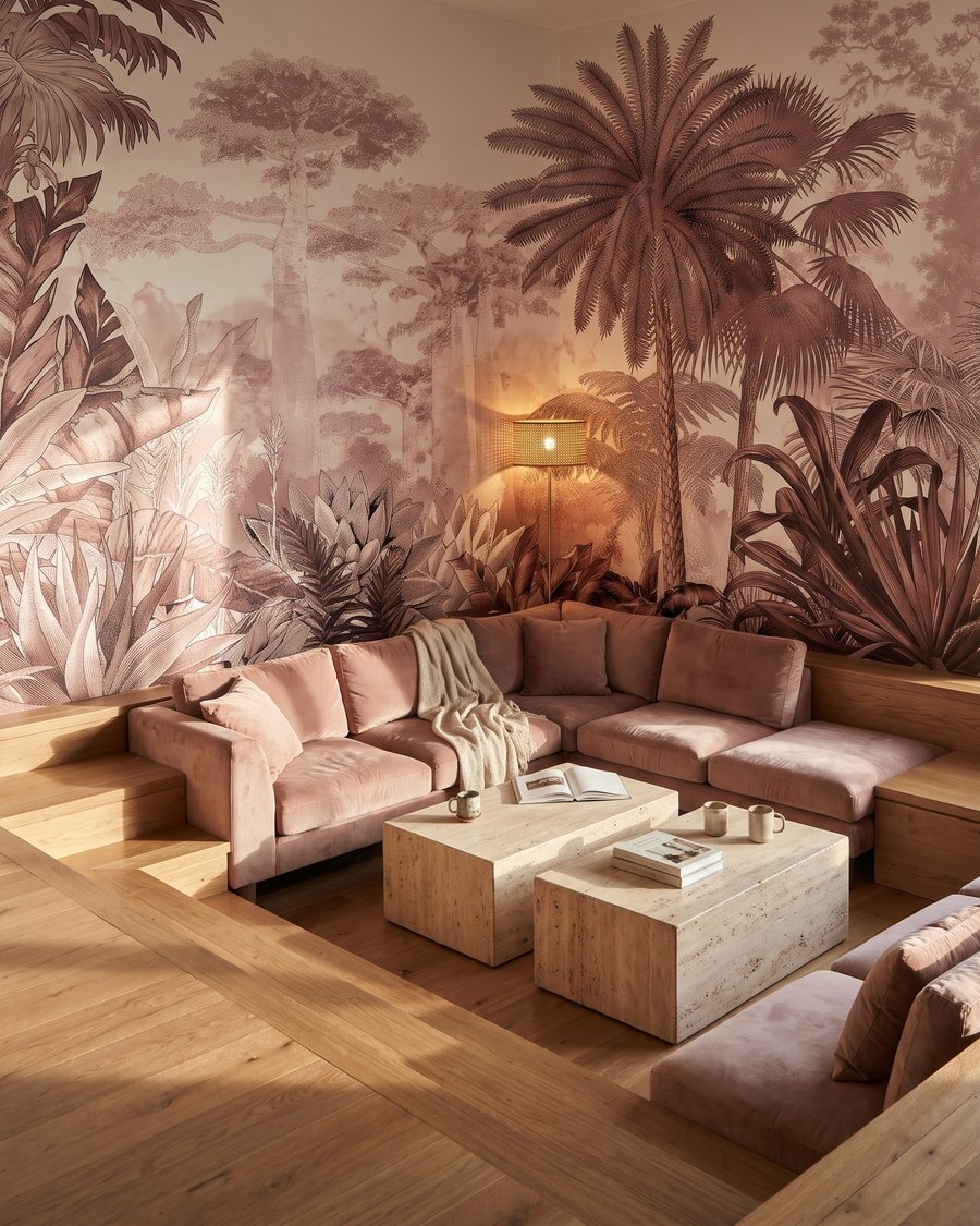 Palm Etching — interior 1