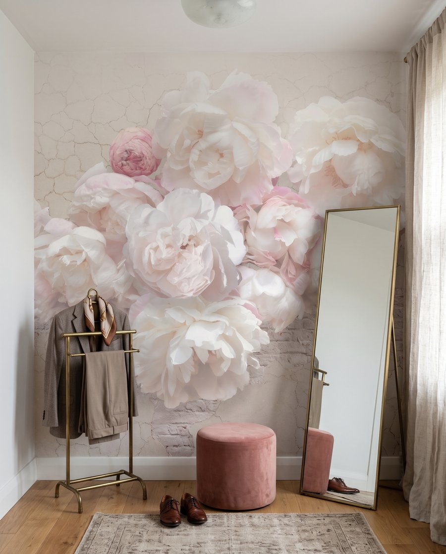Peony Wall Bouquet — interior 3