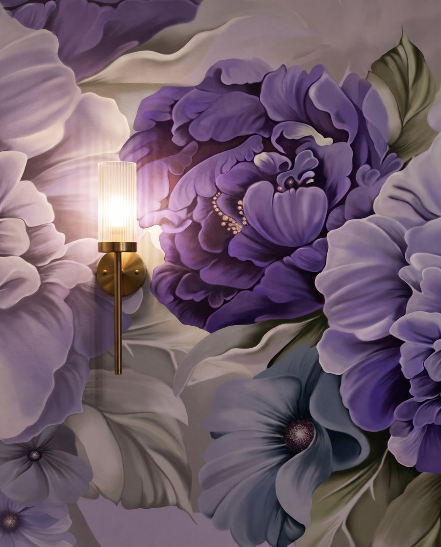 Sky Blue Bouquet — detail