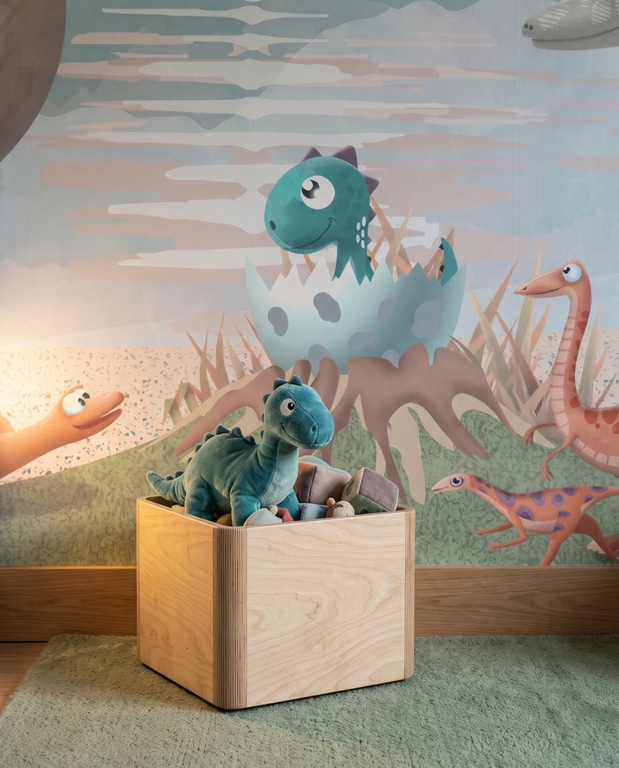 Dinosaur Lake — detail