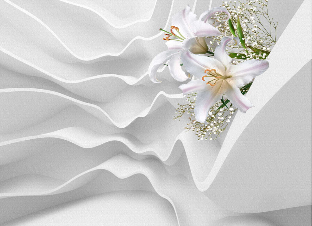 Lilies in Flow — full design