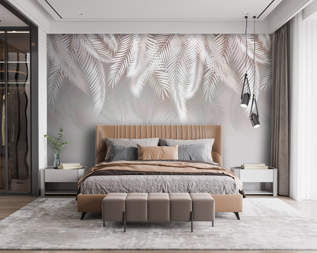 Feathered Fern Fringe in an interior