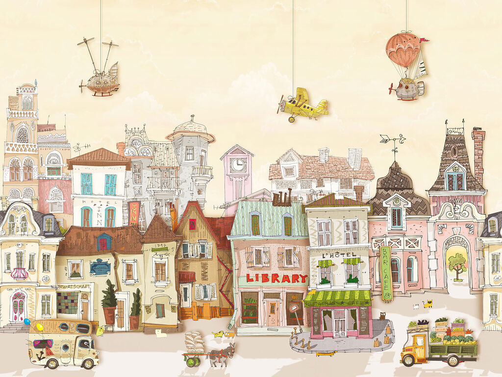 Town Above the Clouds — full design