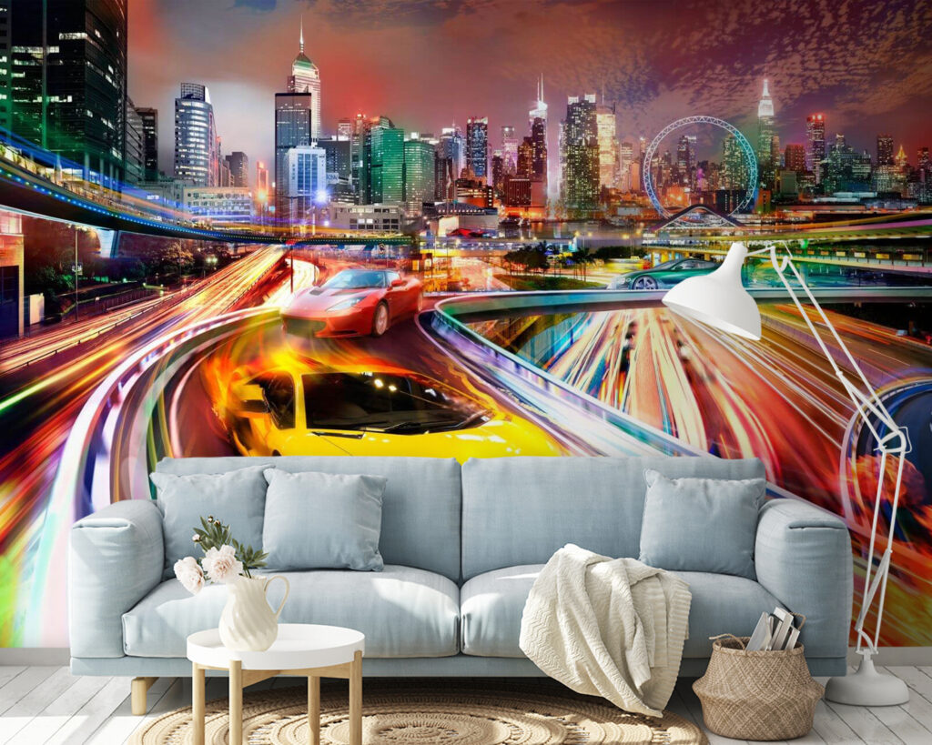 City Rush in an interior
