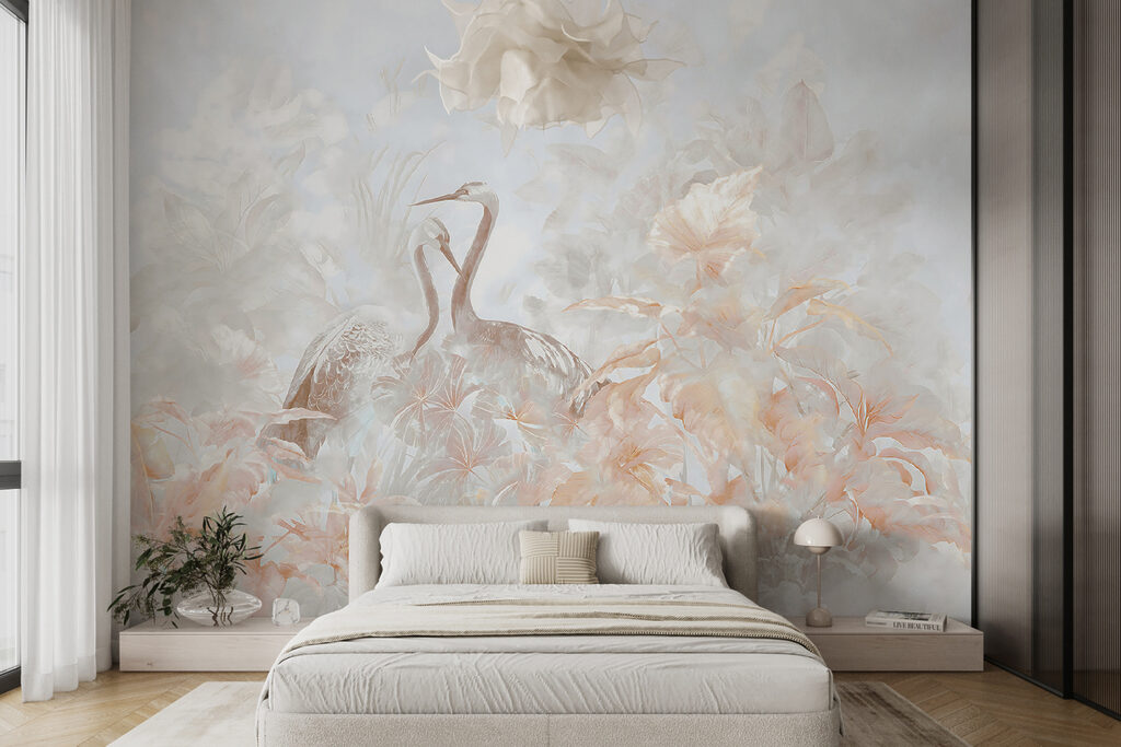 Cranes in the Garden — interior 2