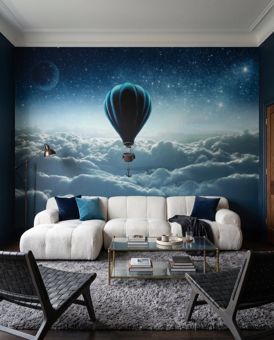 Balloon Above the Clouds — interior 2