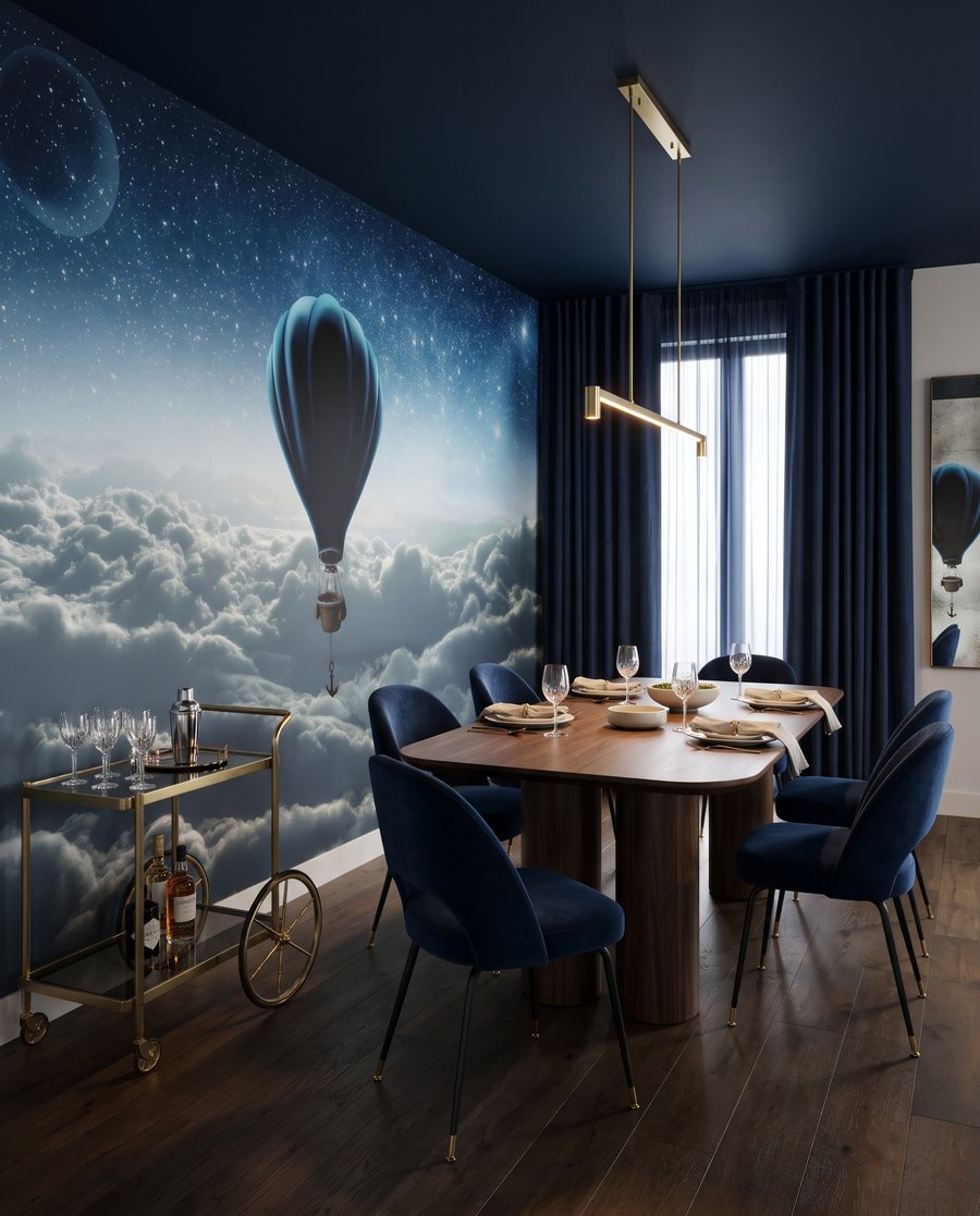 Balloon Above the Clouds — interior 6