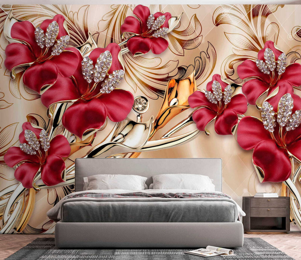 Flower Flourish in an interior