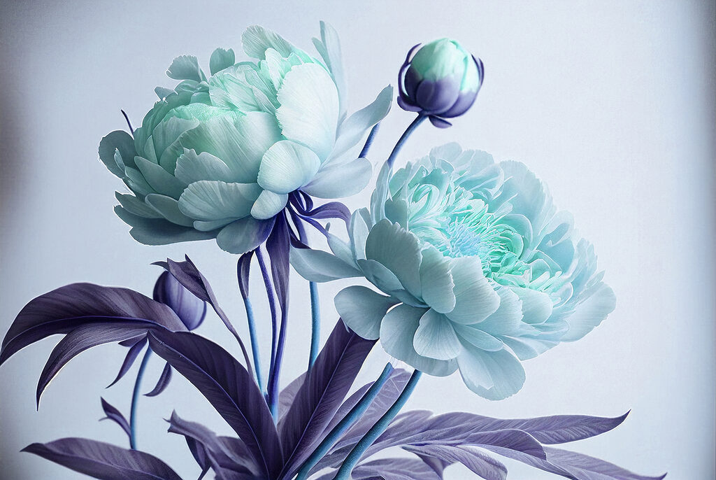 Peony Portrait — full design