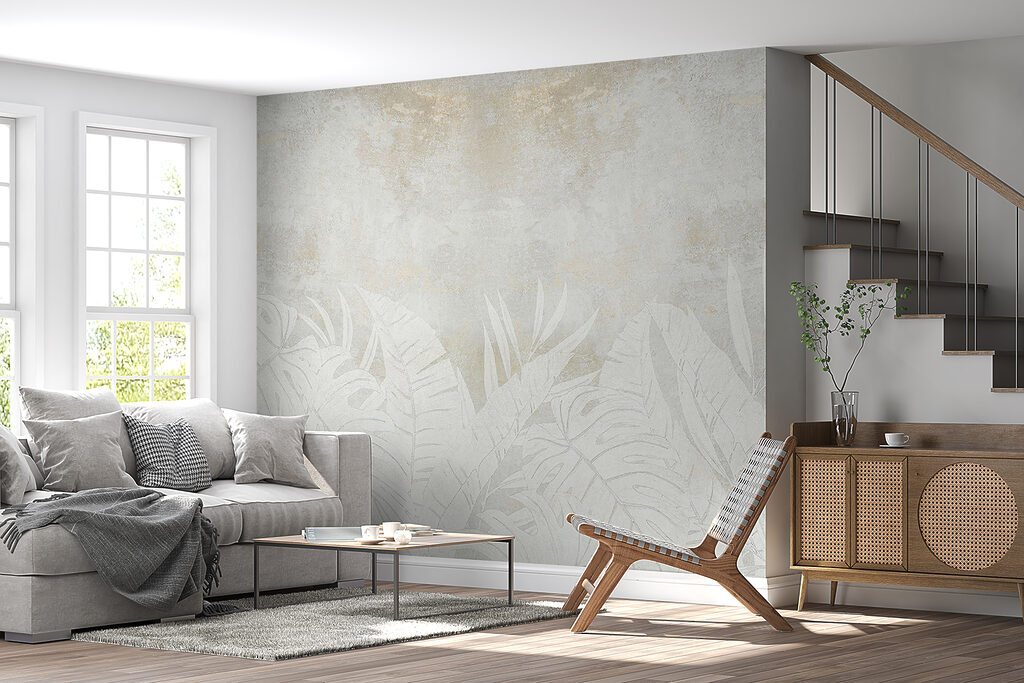 Leaf Impressions on Plaster — interior 4