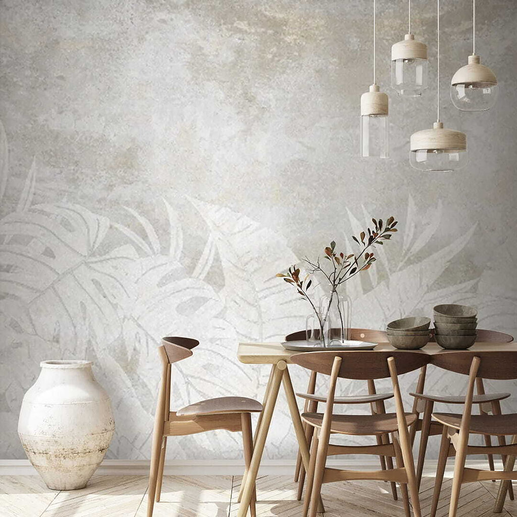 Leaf Impressions on Plaster — interior 5