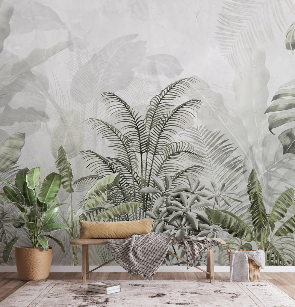 Tropical Veil in an interior