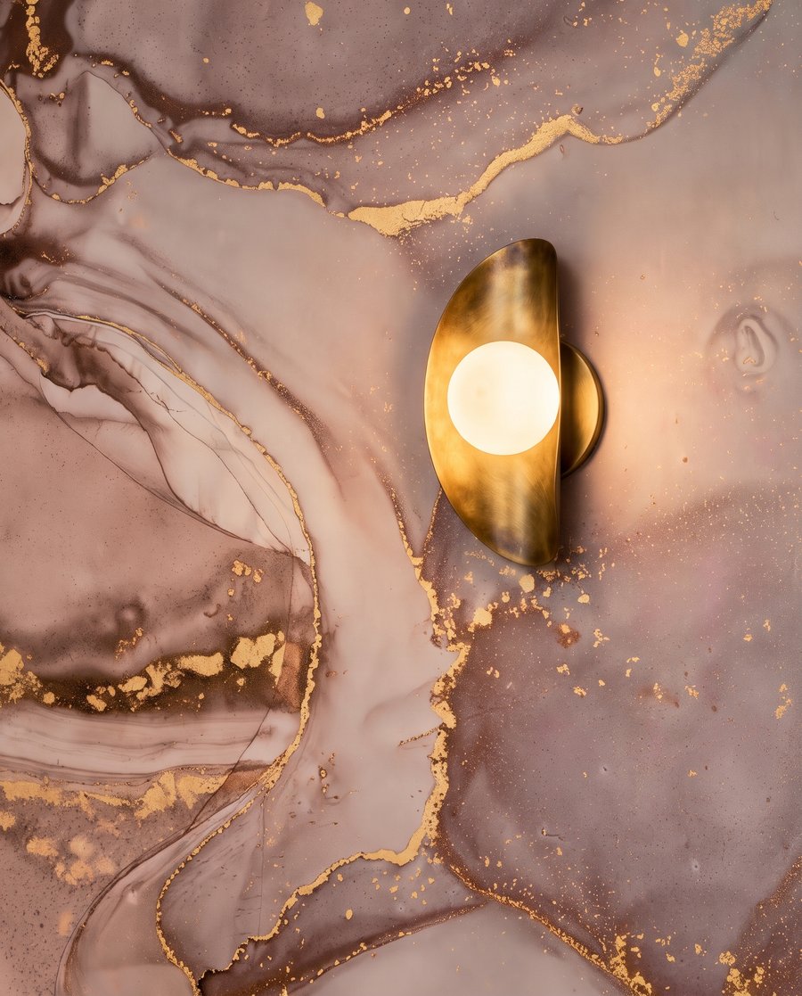 Pastel Mineral Flow — detail