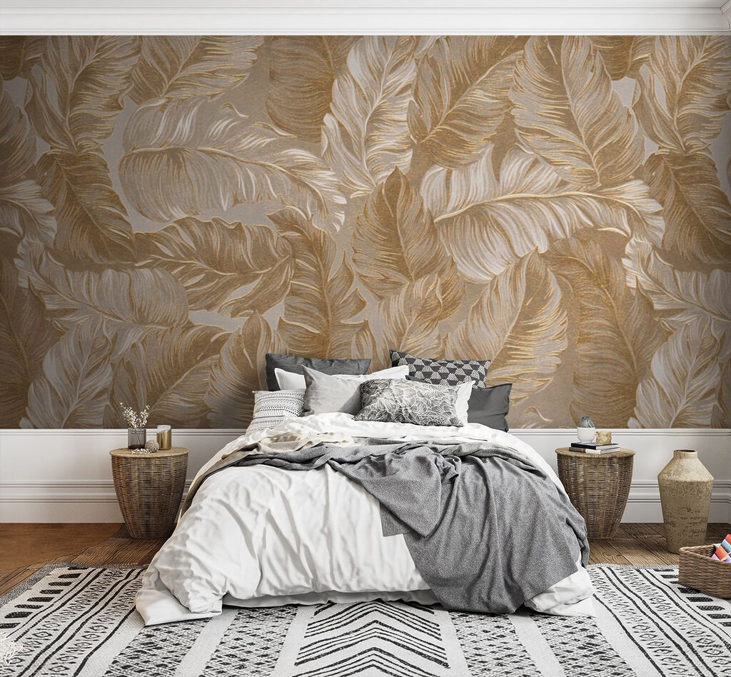 Tropical Leaf Weave — interior 4