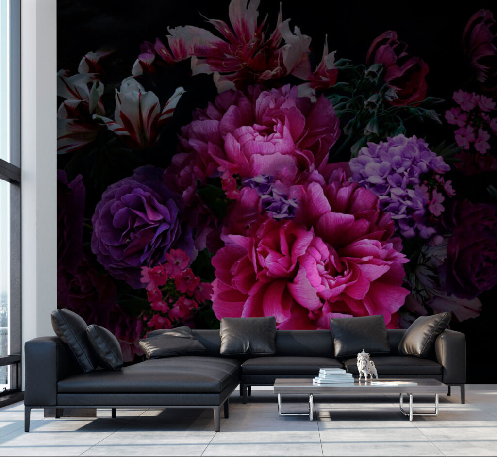 After Dark Bouquet in an interior