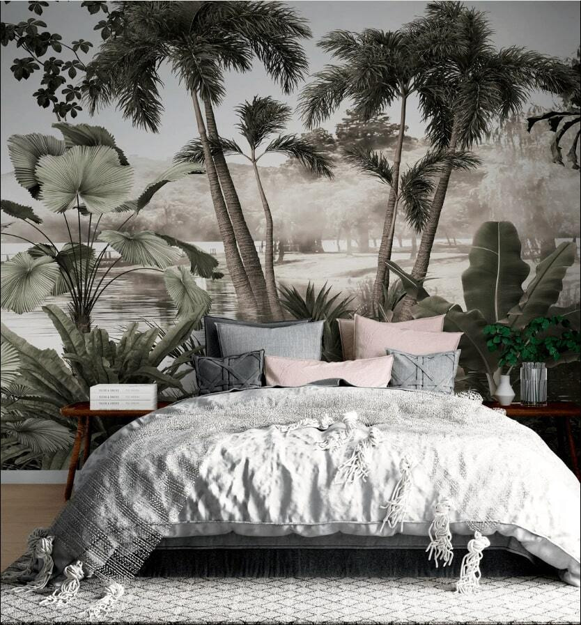 Grey palm garden — interior 2