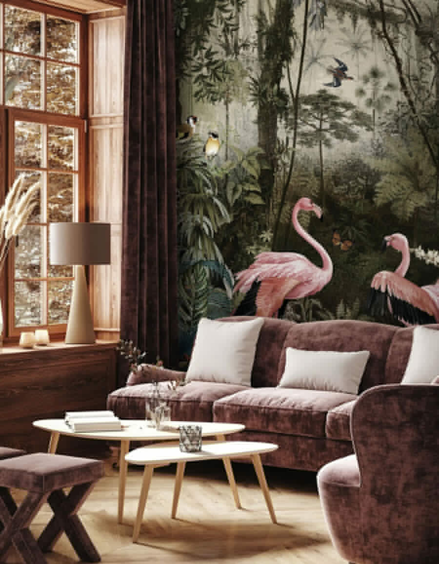 Flamingo Woodland — interior 3