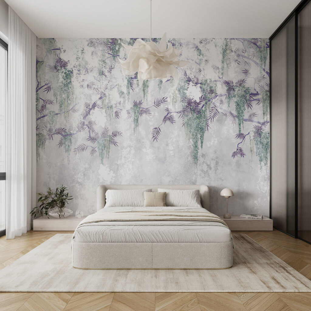 Wisteria Traces in an interior
