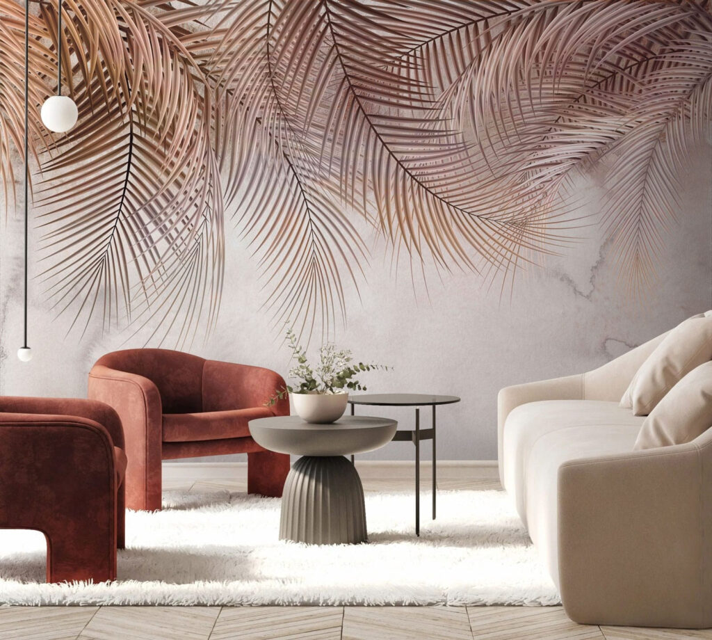 Palm Frond Cascade — interior 2