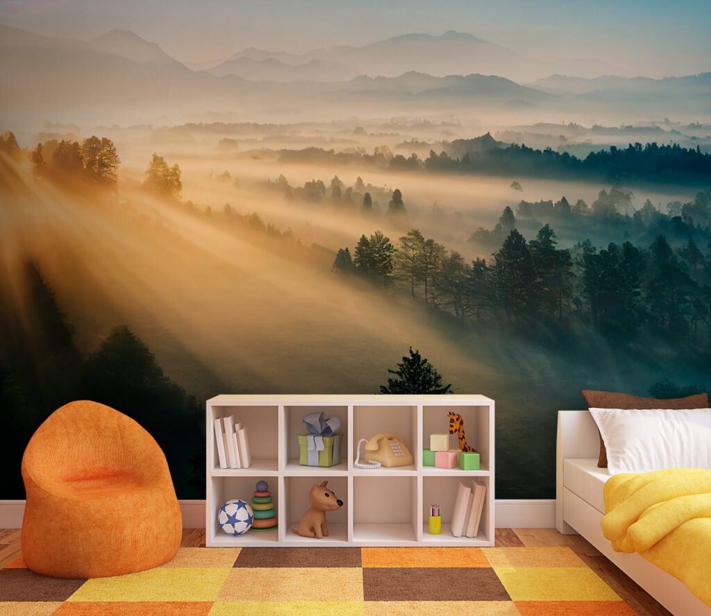 First Light Valley in an interior
