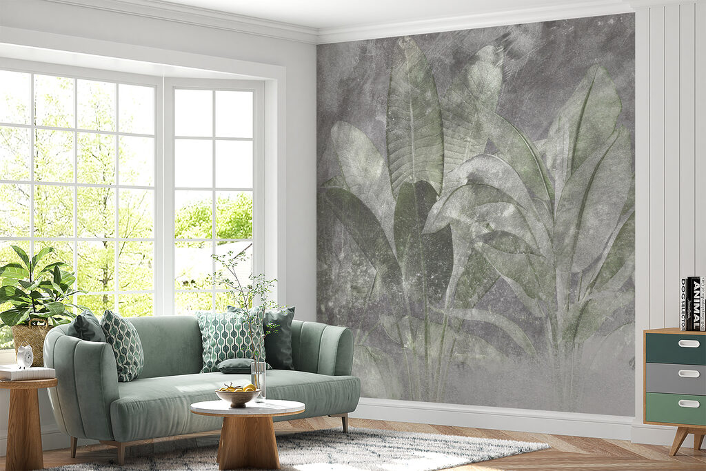 Leaves on Weathered Stone — interior 3