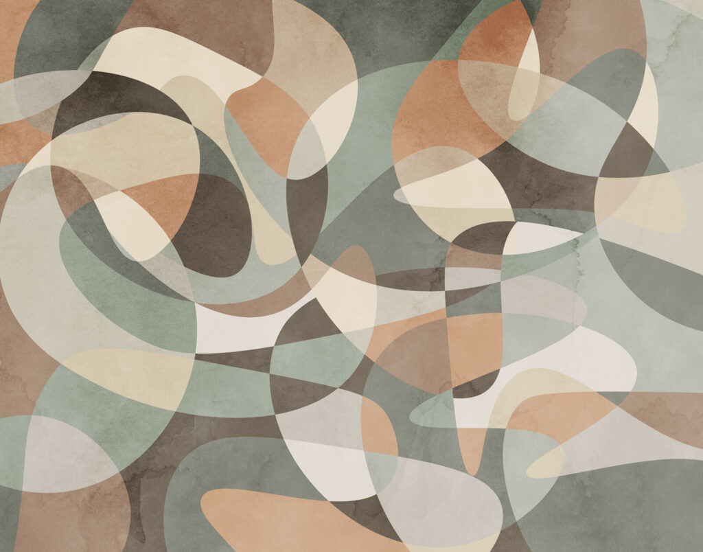 Interwoven Shapes — full design