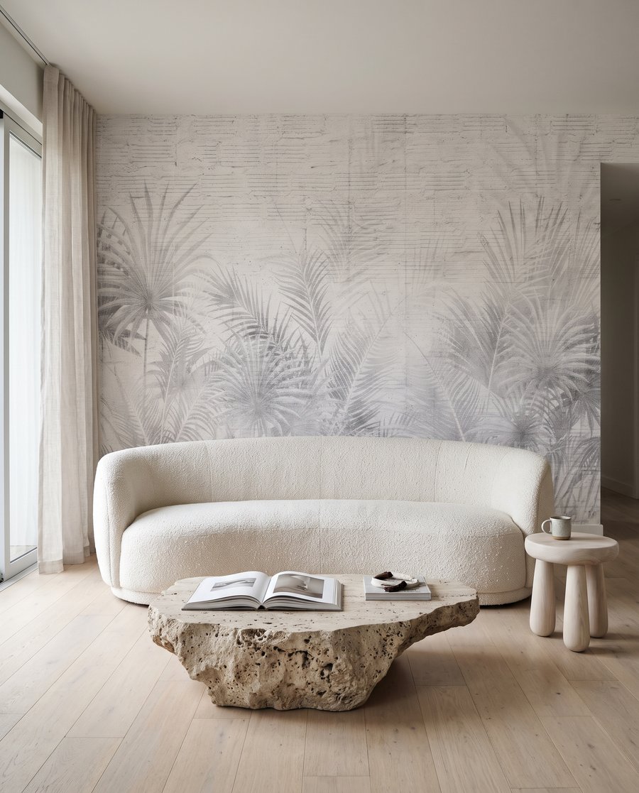 Palm Traces on Plaster — interior 3