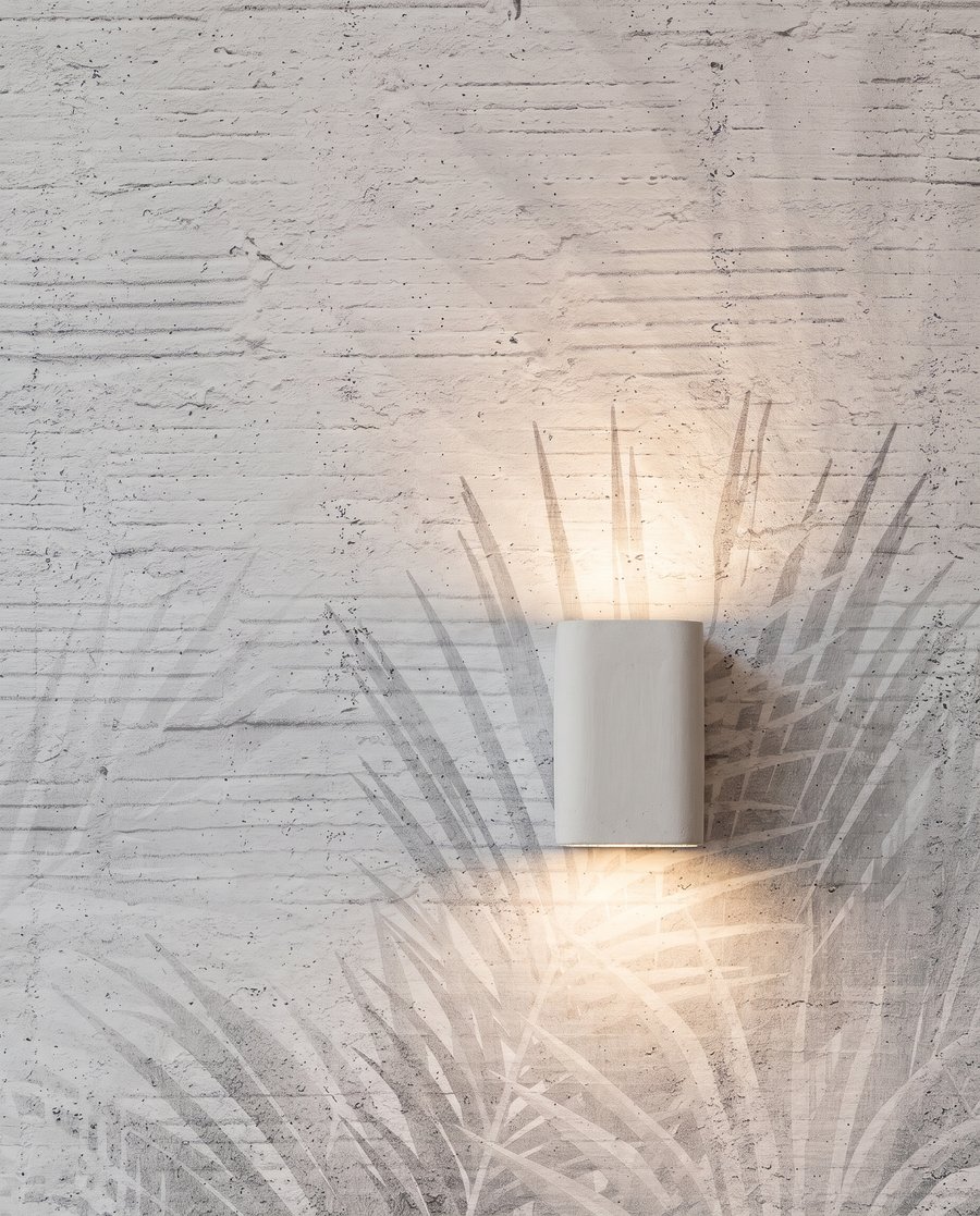Palm Traces on Plaster — detail