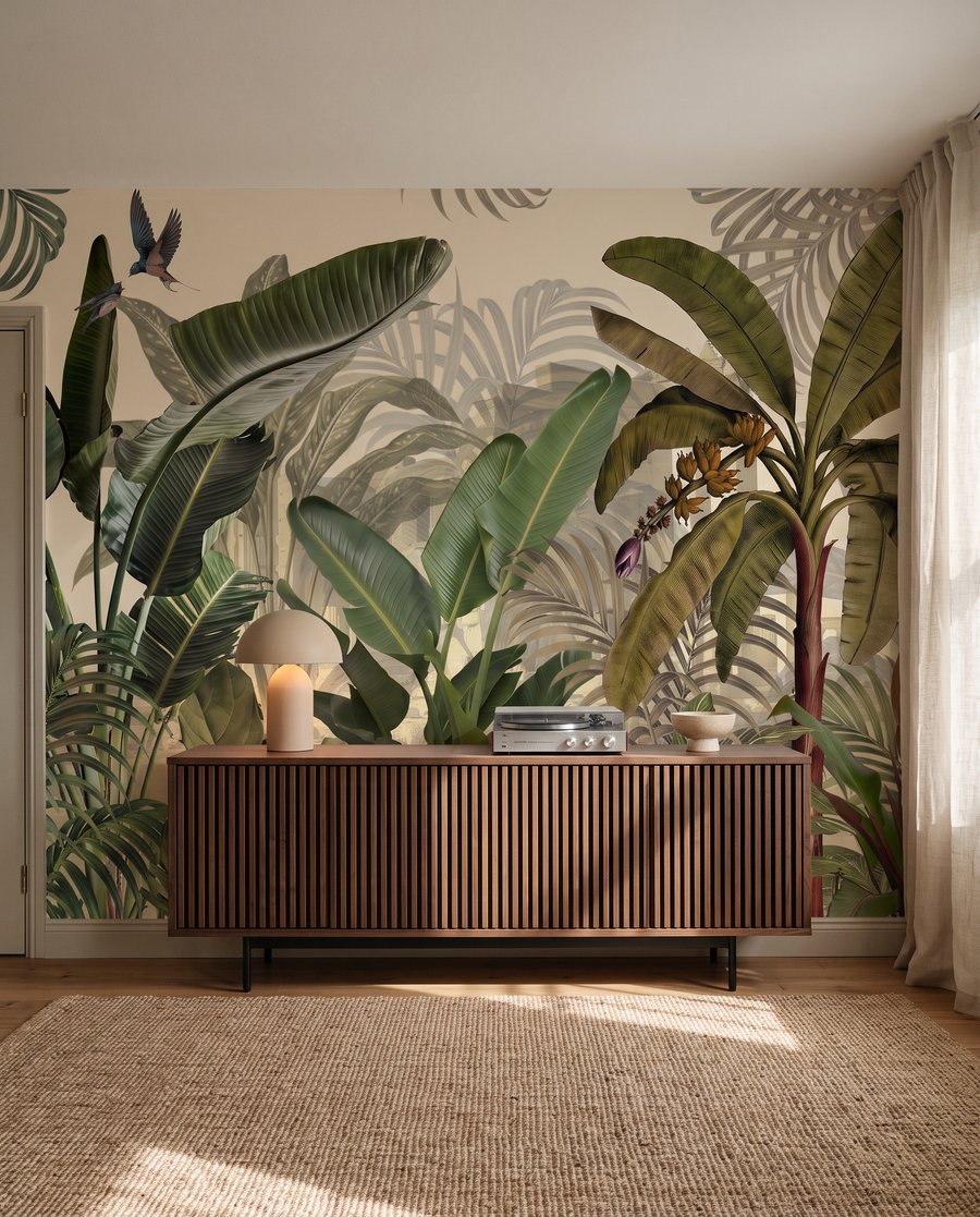 Tropical Hideaway in an interior
