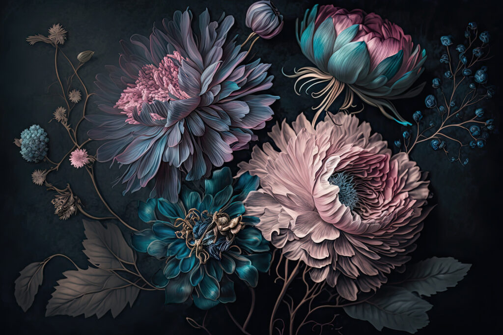 Evening Bouquet — full design