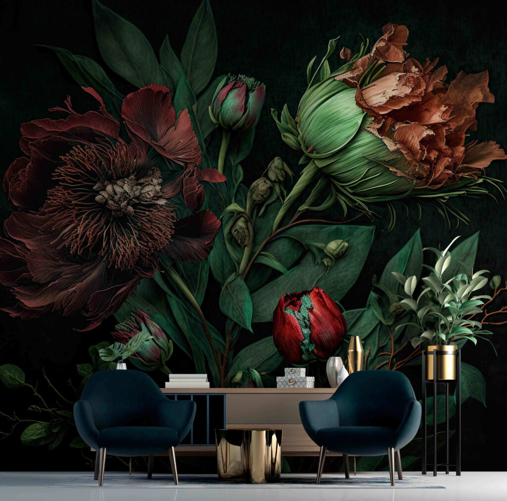 Moonlight Bouquet in an interior