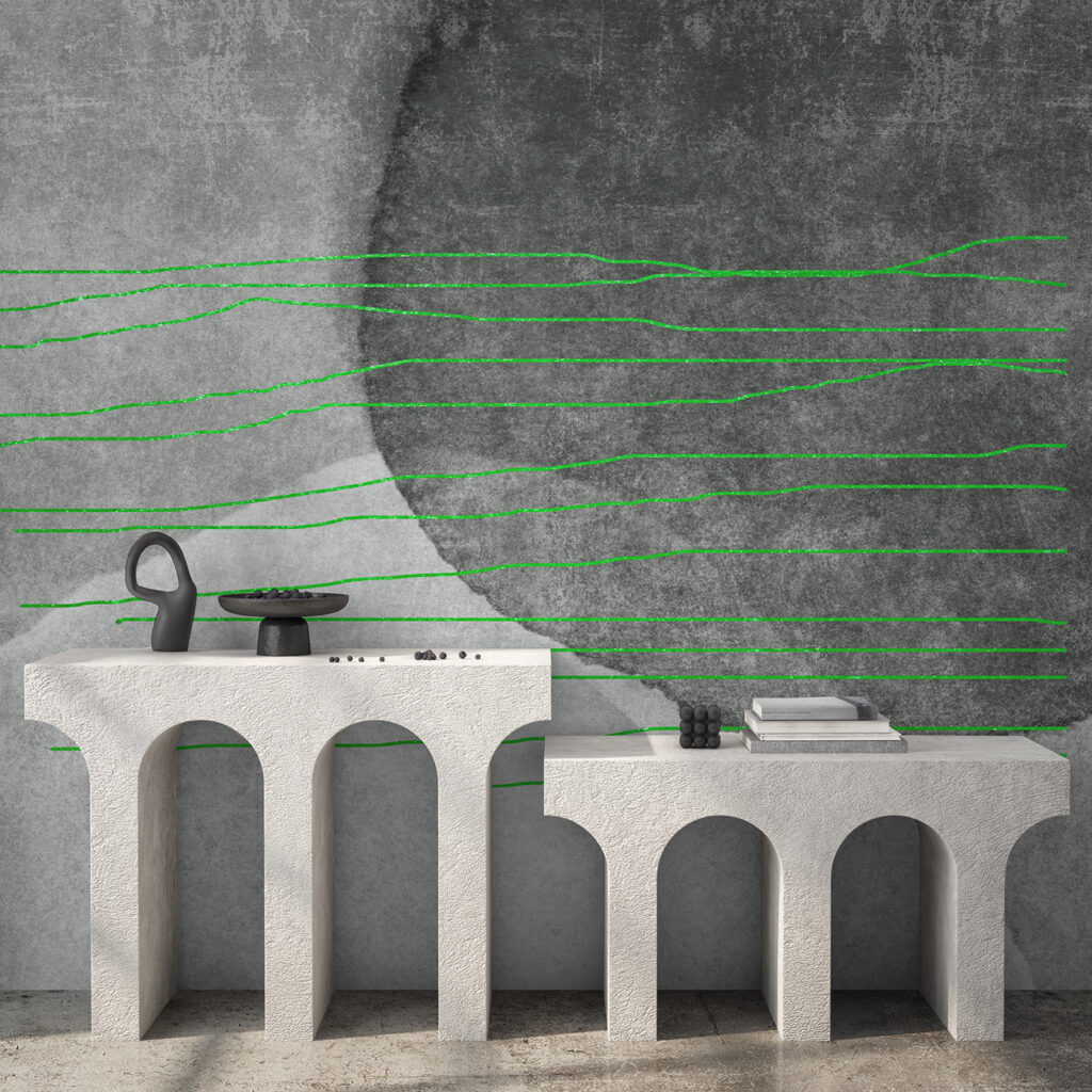 Circle and Fine Lines — interior 1