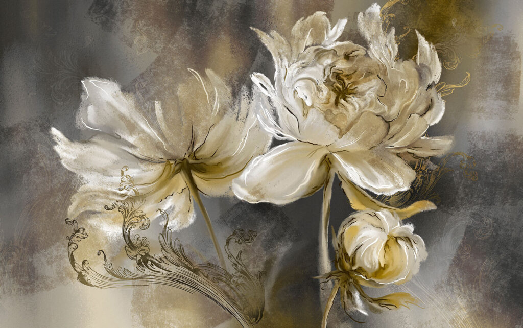 Petals in Paint — full design