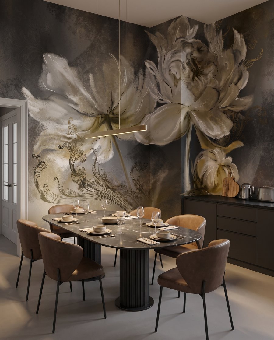 Petals in Paint — interior 1