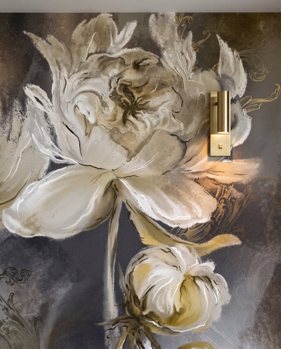 Petals in Paint — detail