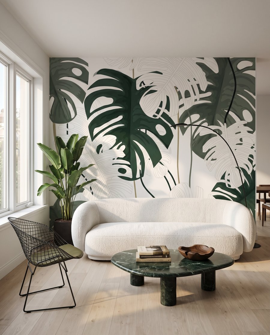 Monstera Line Play — interior 3